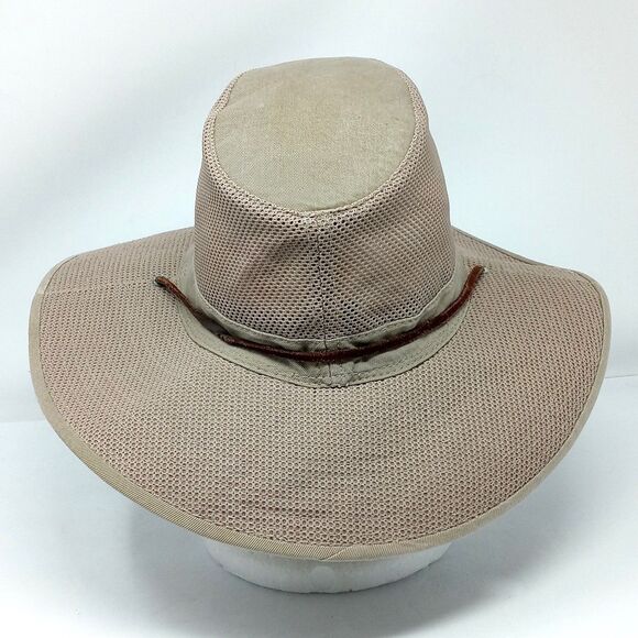 Duluth Trading Bucket Hat Size LARGE Boonie Sun Vented Chin Strap Hike Hunt Fish - Picture 6 of 9